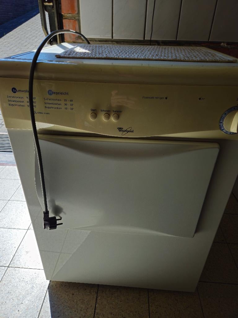 Droogkast, Elektronische apparatuur, Ophalen, Wolprogramma, 6 tot 8 kg, Gebruikt