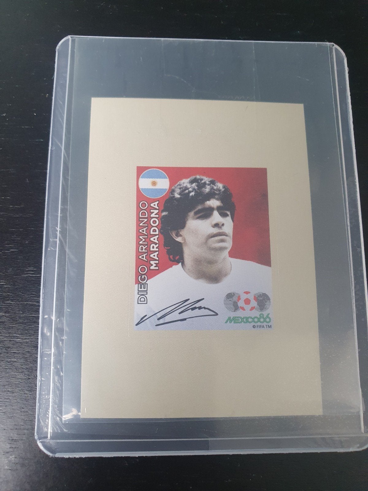 Diego Maradona Panini en parfait état, Enlèvement ou Envoi, Neuf, Affiche, Image ou Autocollant