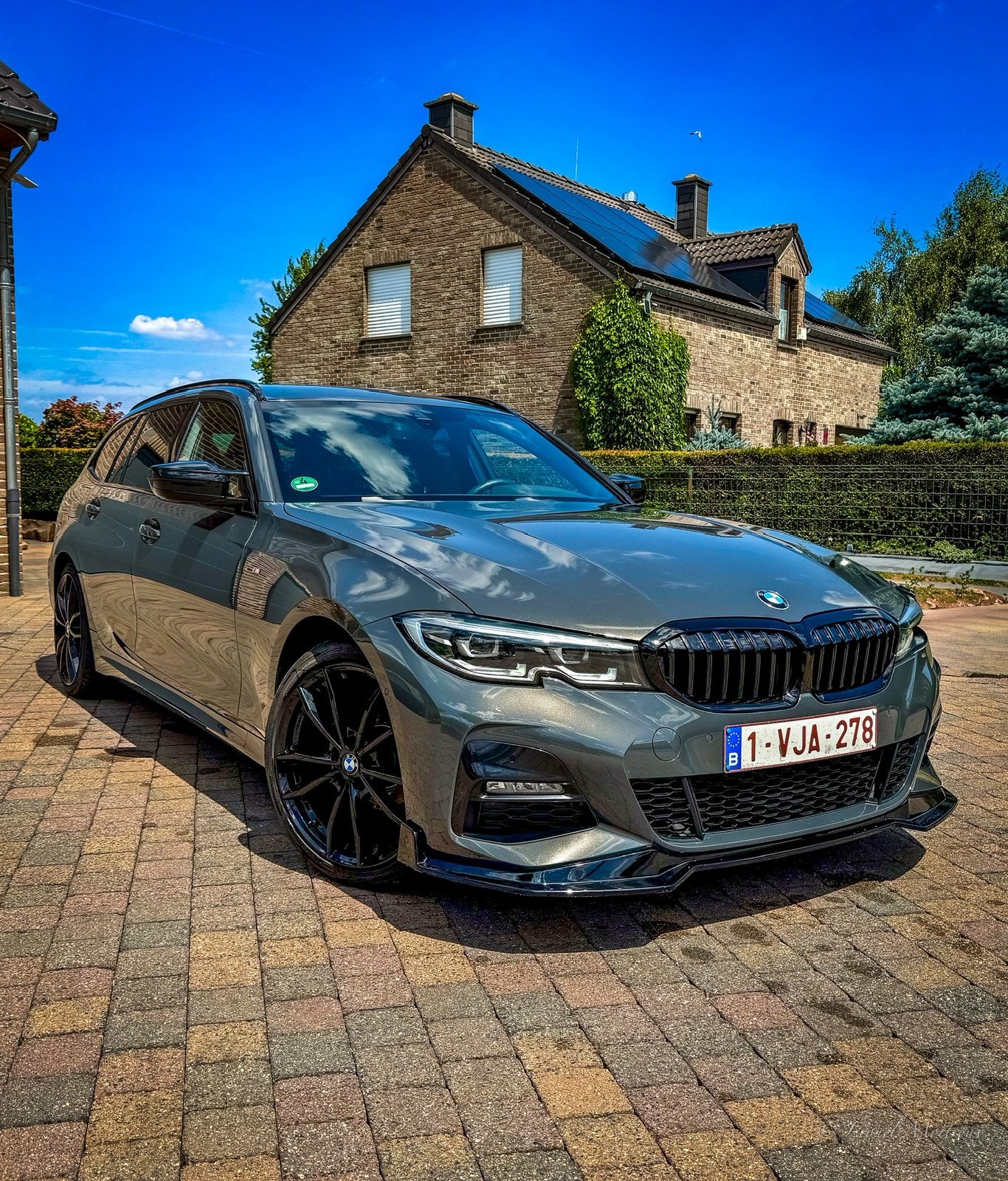 BMW 318d Touring G21 Mild-Hybrid 150 ch – Pack M, Autos, BMW, Achat, Noir, 5 portes, Automatique