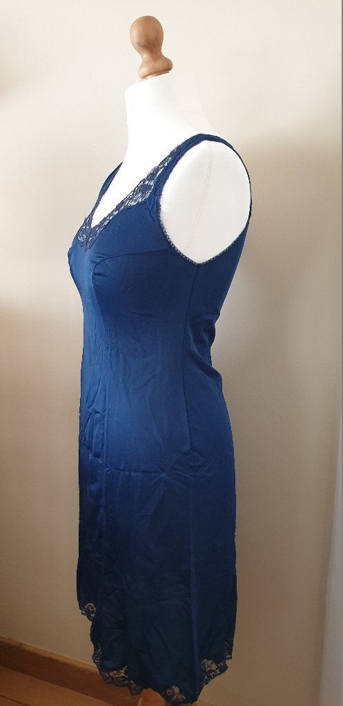 Jumpsuit van blauw/kant - Maat 42, Kleding | Dames, Ophalen of Verzenden, Gedragen, Maat 42/44 (L), Blauw