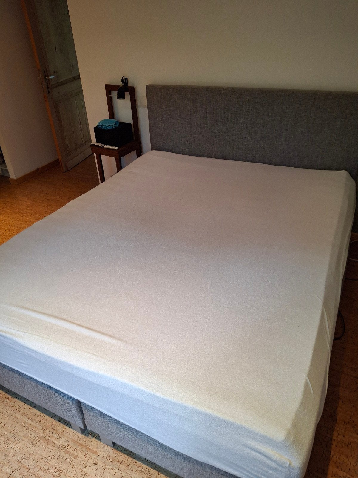 boxspring - bed - 160 op 200 cm, Huis en Inrichting, Ophalen, Gebruikt, Tweepersoons, 200 cm