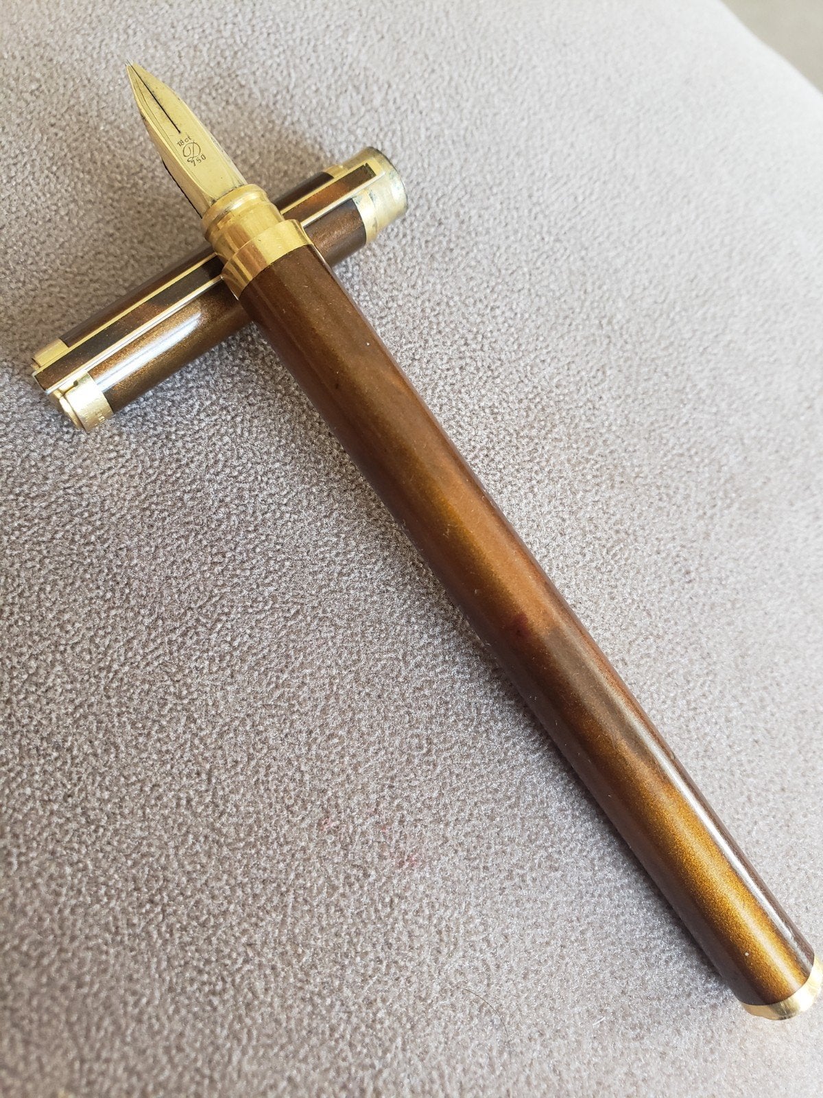 Vintage pen van St. Dupont, Verzamelen, Ophalen of Verzenden, Vulpen