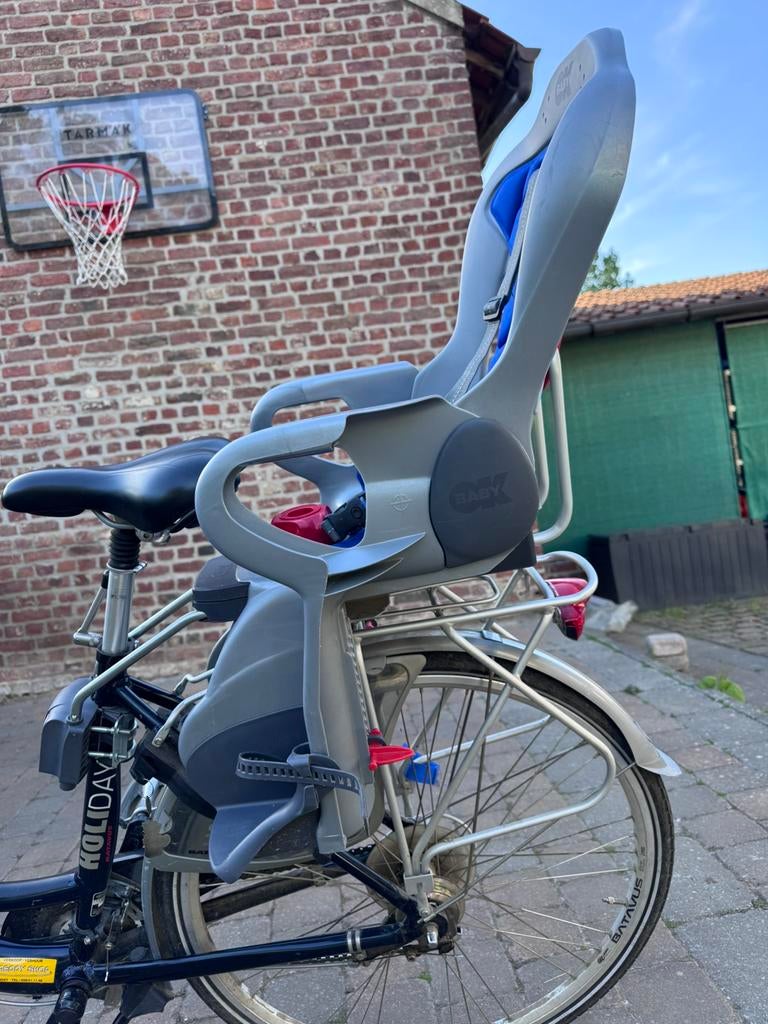 Fietsstoel Baby OK, Fietsen en Brommers, Fietsaccessoires | Fietsstoeltjes, Zo goed als nieuw, Ophalen
