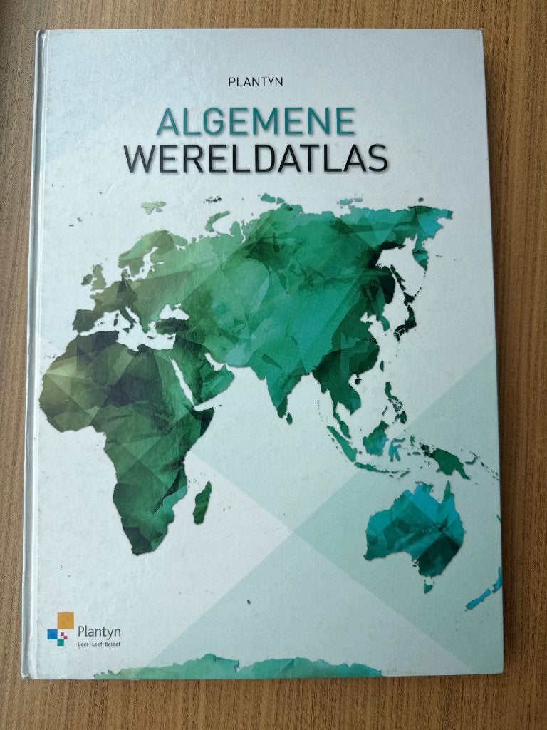 Algemene Wereldatlas (Plantyn), Boeken, Gelezen, ASO, Verzenden, Plantyn