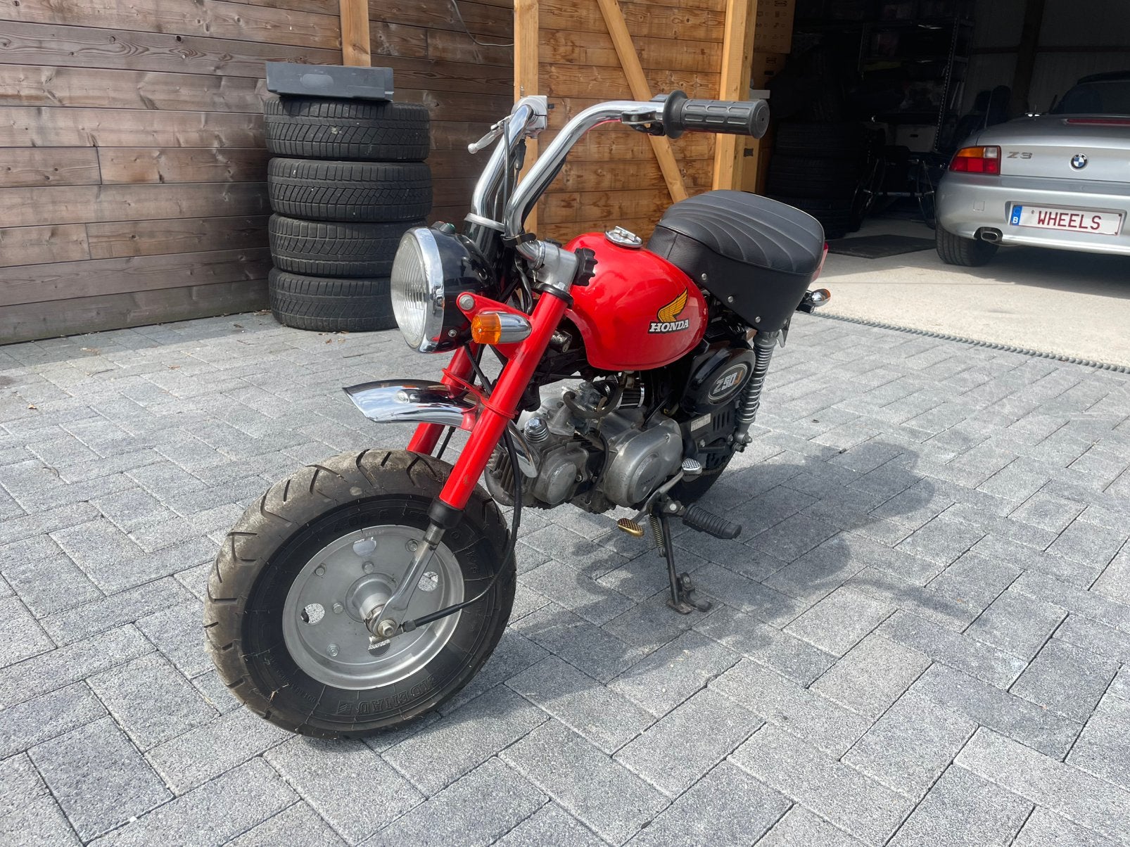 Originele Honda Monkey Z50J uit 1981, Fietsen en Brommers, Ophalen, 49 cc, Zo goed als nieuw, 3 versnellingen