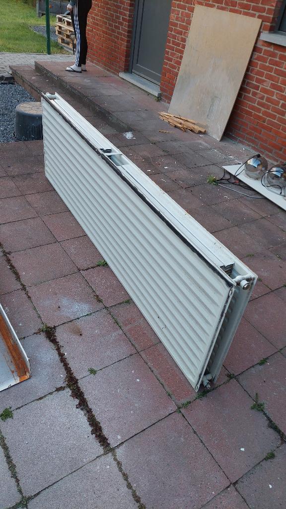 radiator, Doe-het-zelf en Bouw, Ophalen, Gebruikt, Radiator, 60 tot 150 cm