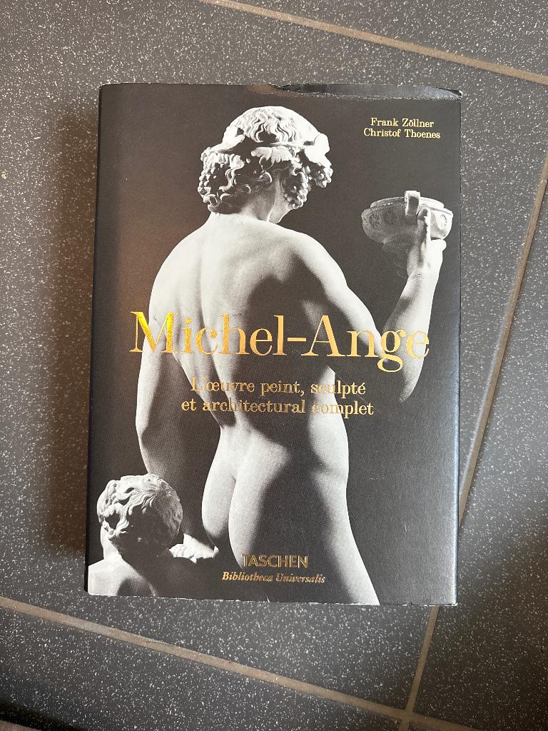 Livre Taschen Michel-Angelo, Enlèvement, Comme neuf, Sculpture, Taschen