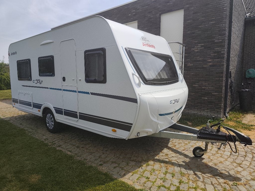 Dethleffs C'Joy 460 LE - Caravan met enkele bedden, 6 à 7 mètres, 2 lits séparés, 750 - 1000 kg, Particulier