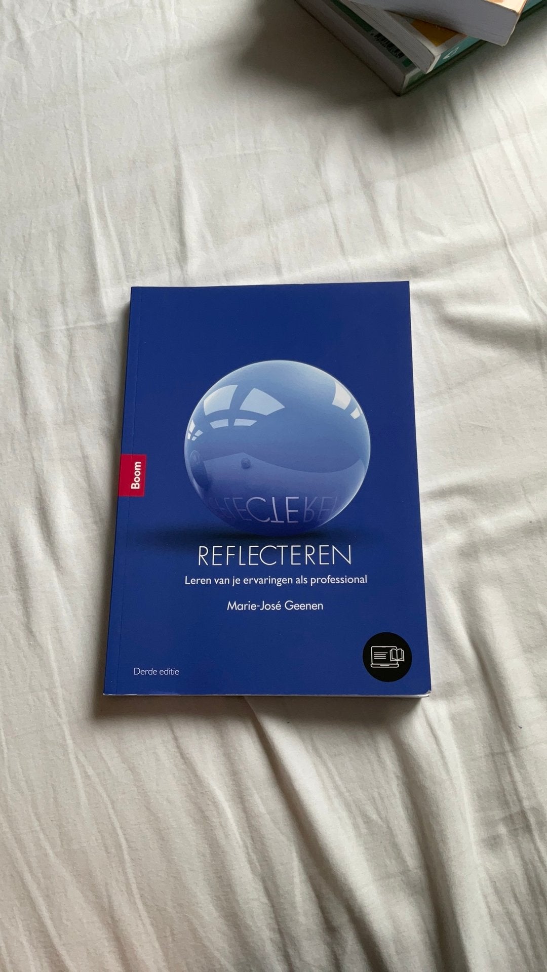 Marie-José Geenen - Reflecteren, Livres, Enseignement supérieur professionnel, Marie-José Geenen, Utilisé, Alpha