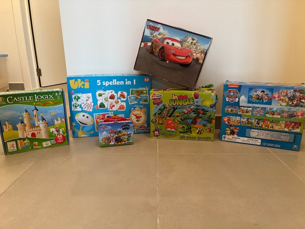 Puzzels en spelletjes, Ophalen, Gebruikt