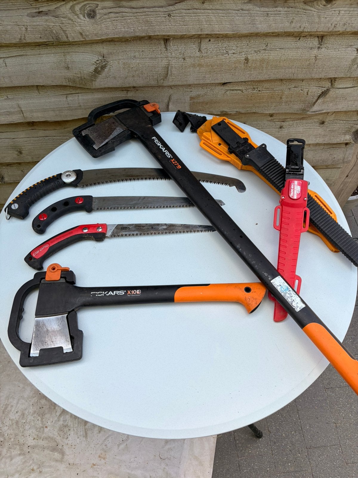 Tuinmateriaal, Ophalen, Zo goed als nieuw, Bijl