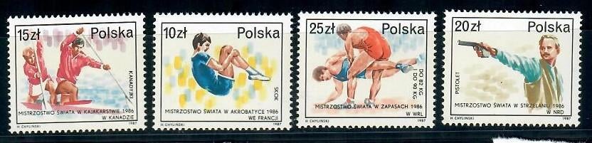 Polen yvertnrs: 2926/29 postfris, Enlèvement ou Envoi, Pologne, Non oblitéré