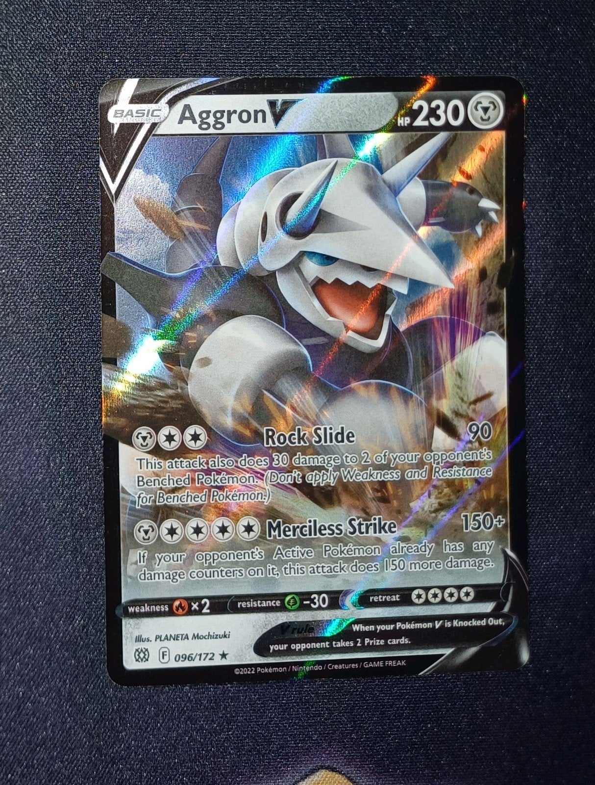 Modern Era: Aggron V 096/172 Brilliant Stars, Ophalen of Verzenden