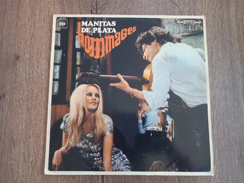 Vinyl LP Brigitte Bardot Manitas de Plata Hommages, Ophalen of Verzenden, 12 inch, Pop, LP