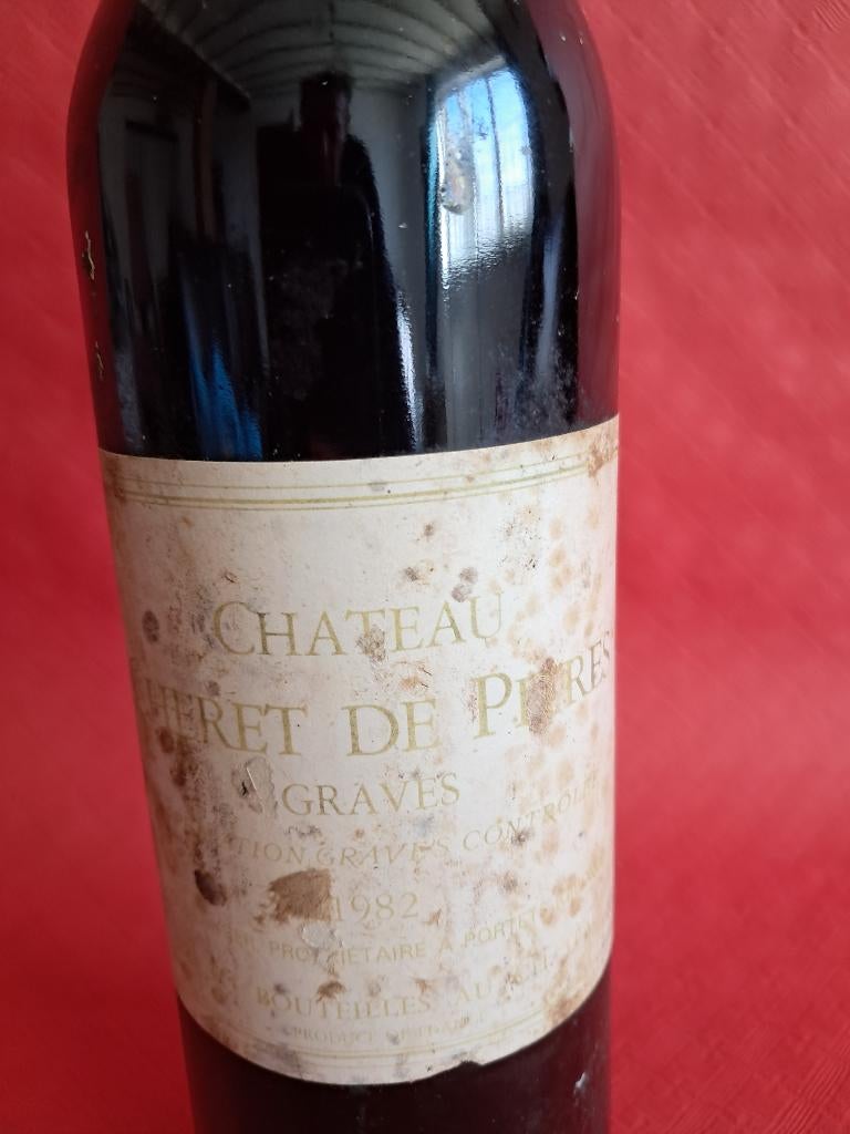 Château cheret de pitres  graves vin rouge, Pleine, Comme neuf, Enlèvement, Vin rouge
