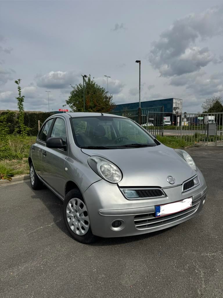 Nissan Micra 1.2 Benzine 5 deurs Airco VVK, Electronic Stability Program (ESP), 139 g/km, Zwart, 4 cilinders
