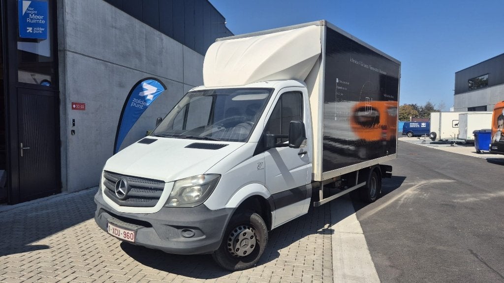 Mercedes Benz. bestelwagen met meubelbak 513cdi, Auto's, Voorwielaandrijving, Euro 5, Stof, Zwart