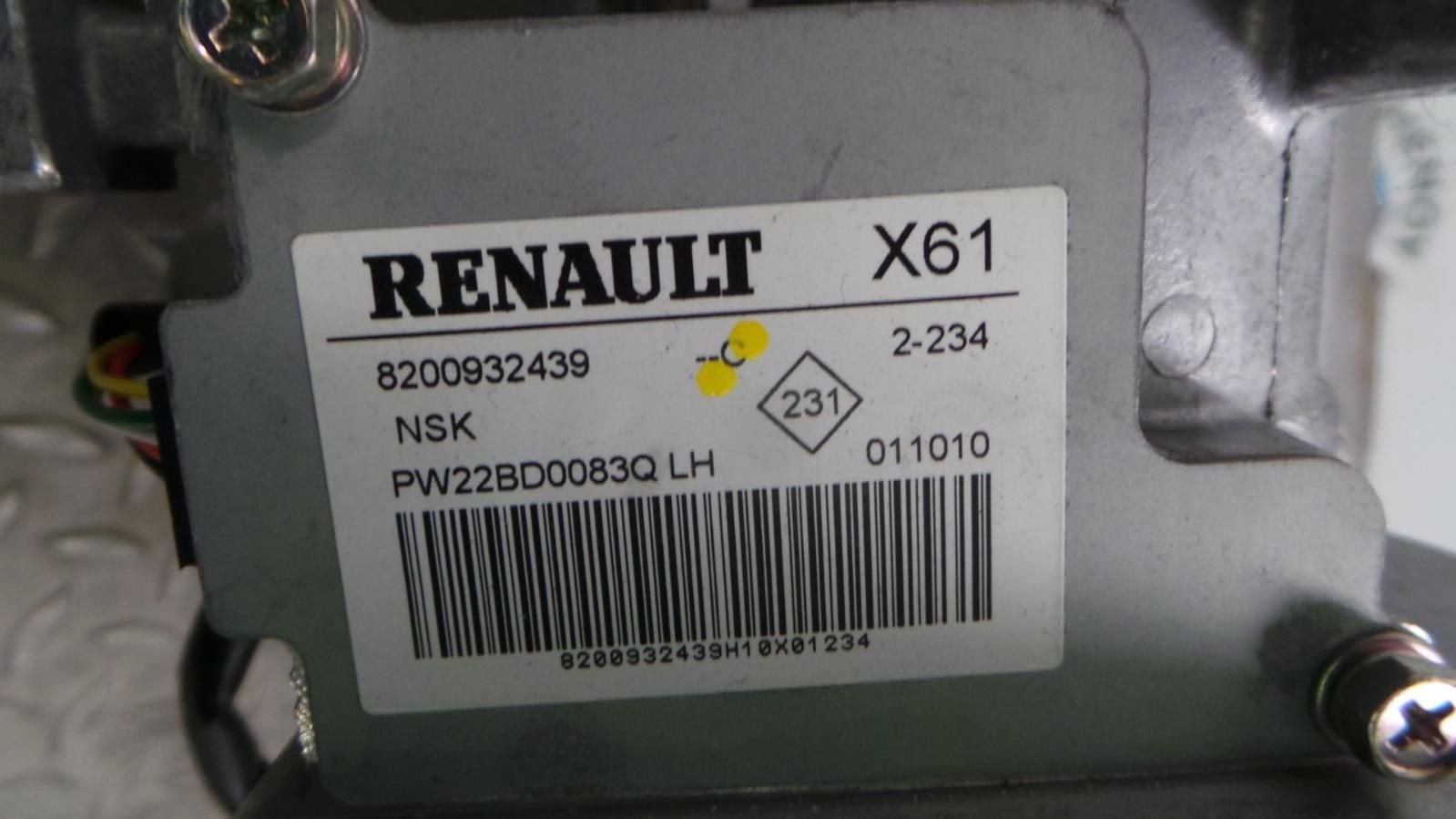 RENAULT KANGOO STUURKOLOM 2012, Enlèvement ou Envoi, Utilisé, ARN reconnu