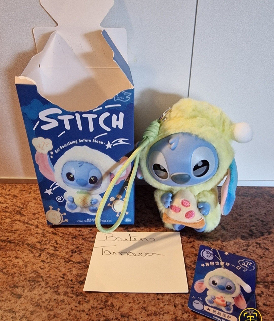 Disney sleutelhanger, Enlèvement