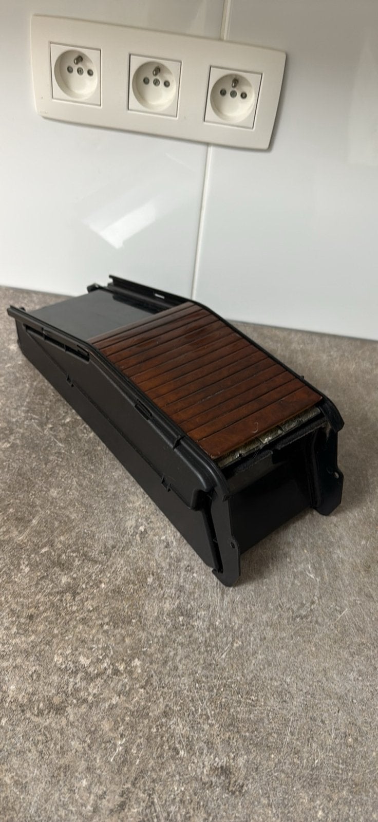 Mercedes w124 rollobox vide poche bois hout, Auto-onderdelen, Ophalen of Verzenden, Gebruikt, Mercedes-Benz