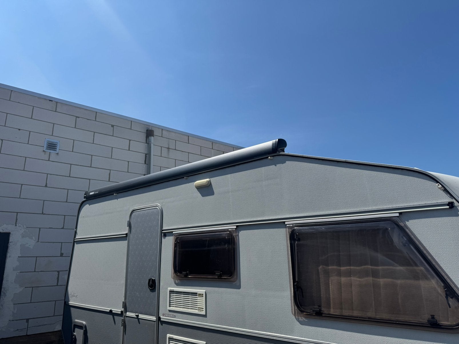 Thule luifel 3.00 mtr zgan, Ophalen