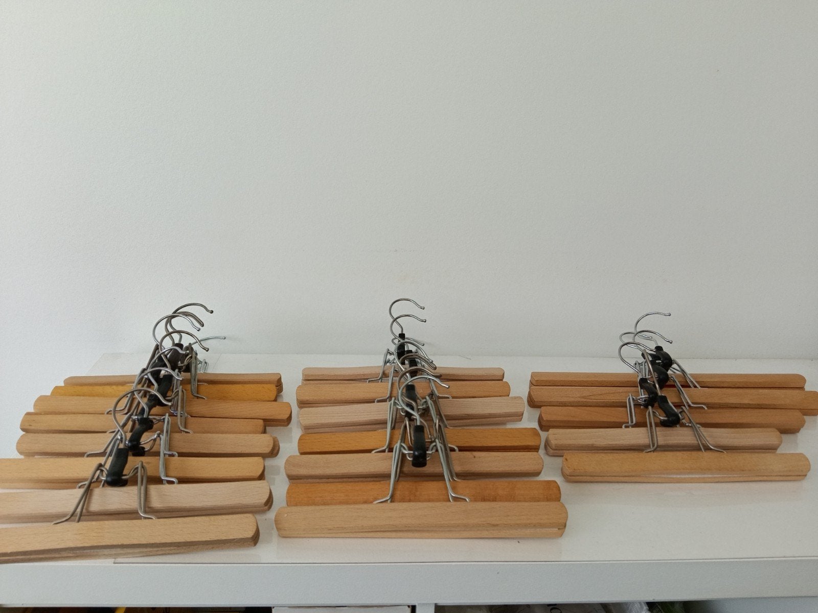 €5 voor 20 kapstokken, broekhanger, rokhanger., Ophalen of Verzenden