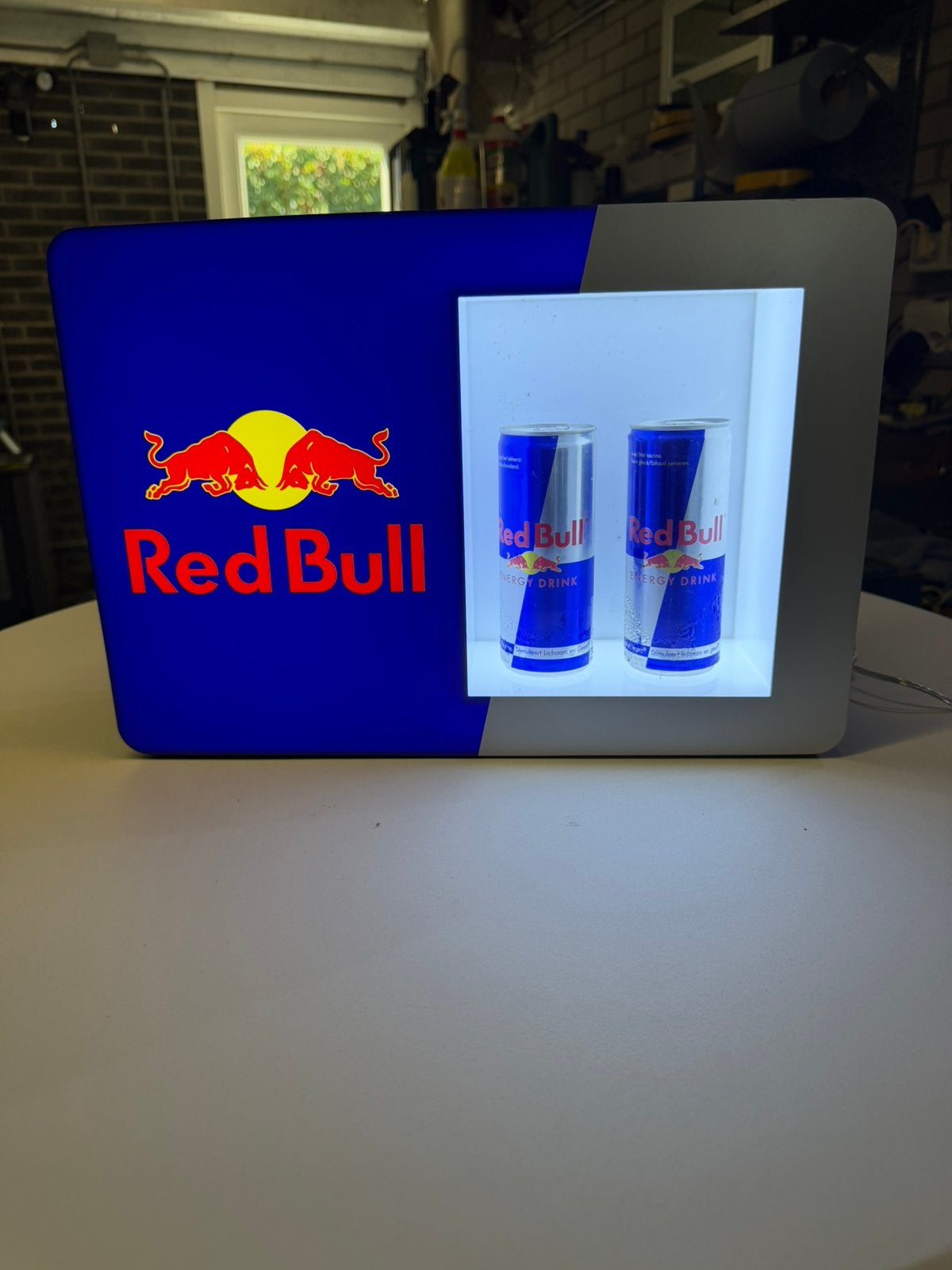 Lampe publicitaire Red Bull Nouveau, Enlèvement, Neuf, Table lumineuse ou lampe (néon)