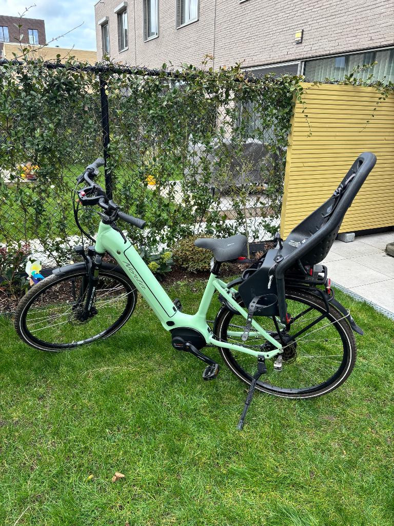 Elektrische damesfiets Norta B3040, Zo goed als nieuw, 47 tot 51 cm, 50 km per accu of meer, Ophalen