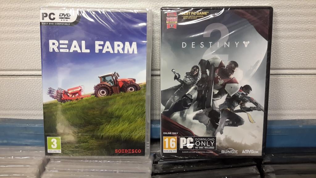 Groot lot ( 579 stuks ) PC-games , DVD en Blue Ray ( NIEUW ), Games en Spelcomputers, Games | Pc, Nieuw, Ophalen