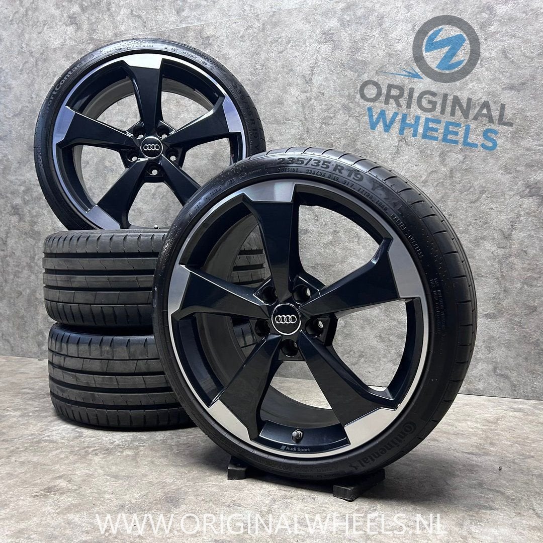 19 inch originele rotor velgen + zomerbanden Audi RS3 8V0601, Autos : Pièces & Accessoires, Pneus et Jantes, Véhicule de tourisme