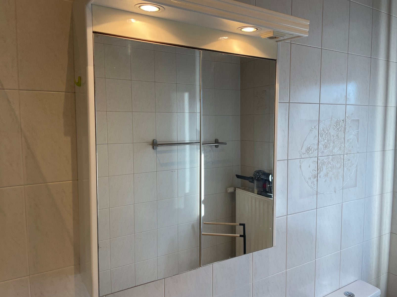 Armoire miroir salle de bain meuble haut, Enlèvement, Utilisé