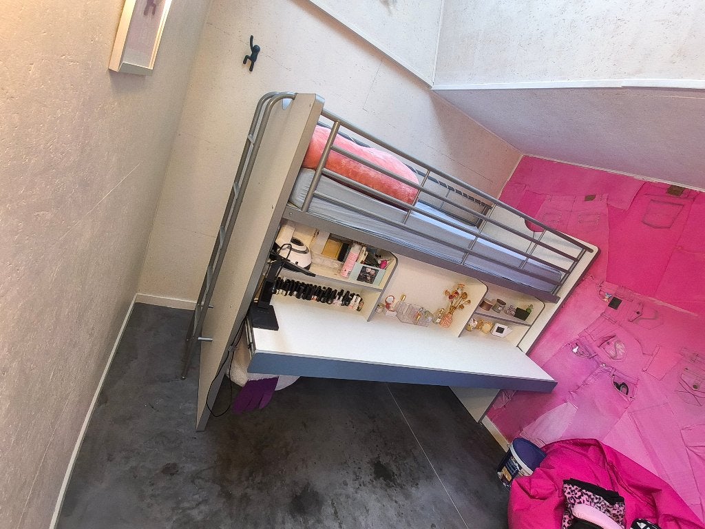 Lit gigogne 3 couchages +bureau, Enlèvement, Comme neuf, Lits superposés