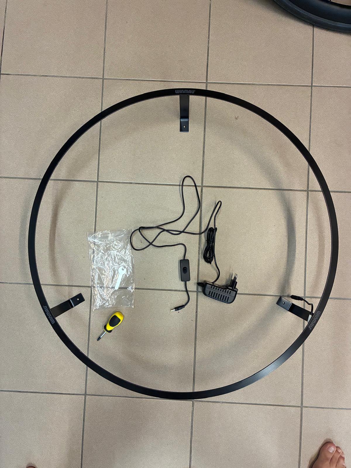 Darts set up bord/surround/verlichting, Sport en Fitness, Ophalen of Verzenden, Dartbord