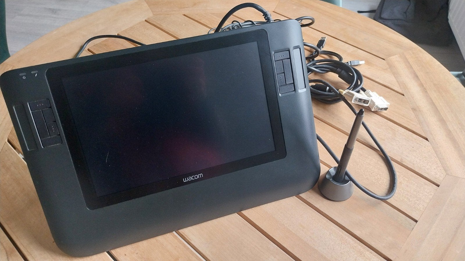 Wacom teken tablet met scherm, Informatique & Logiciels, Tablettes graphiques, Enlèvement