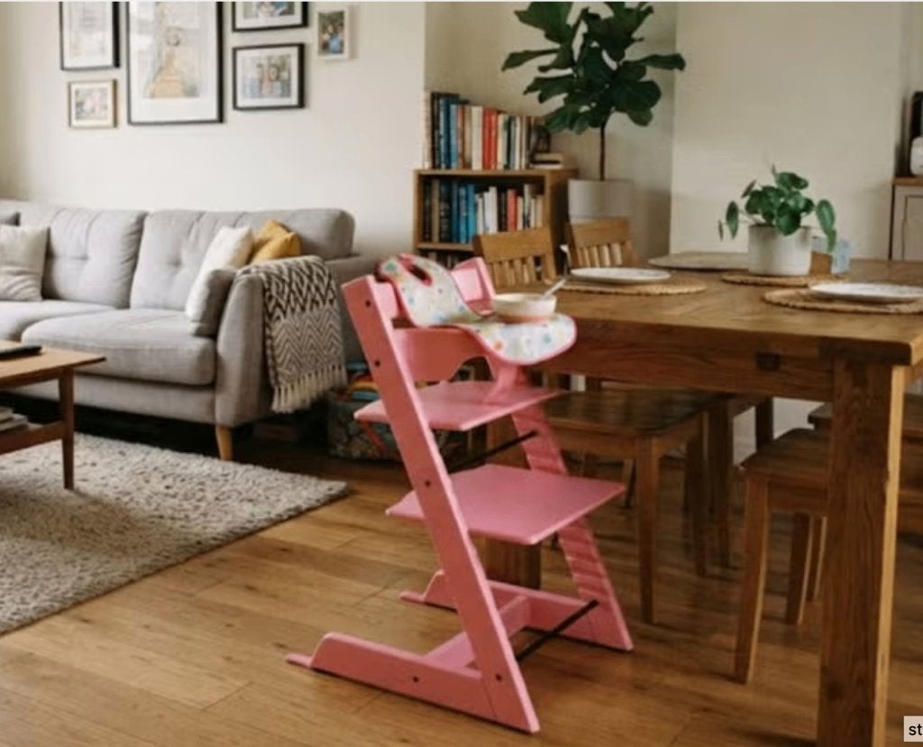 roze/ paars stokke trip trap, Enlèvement, Utilisé