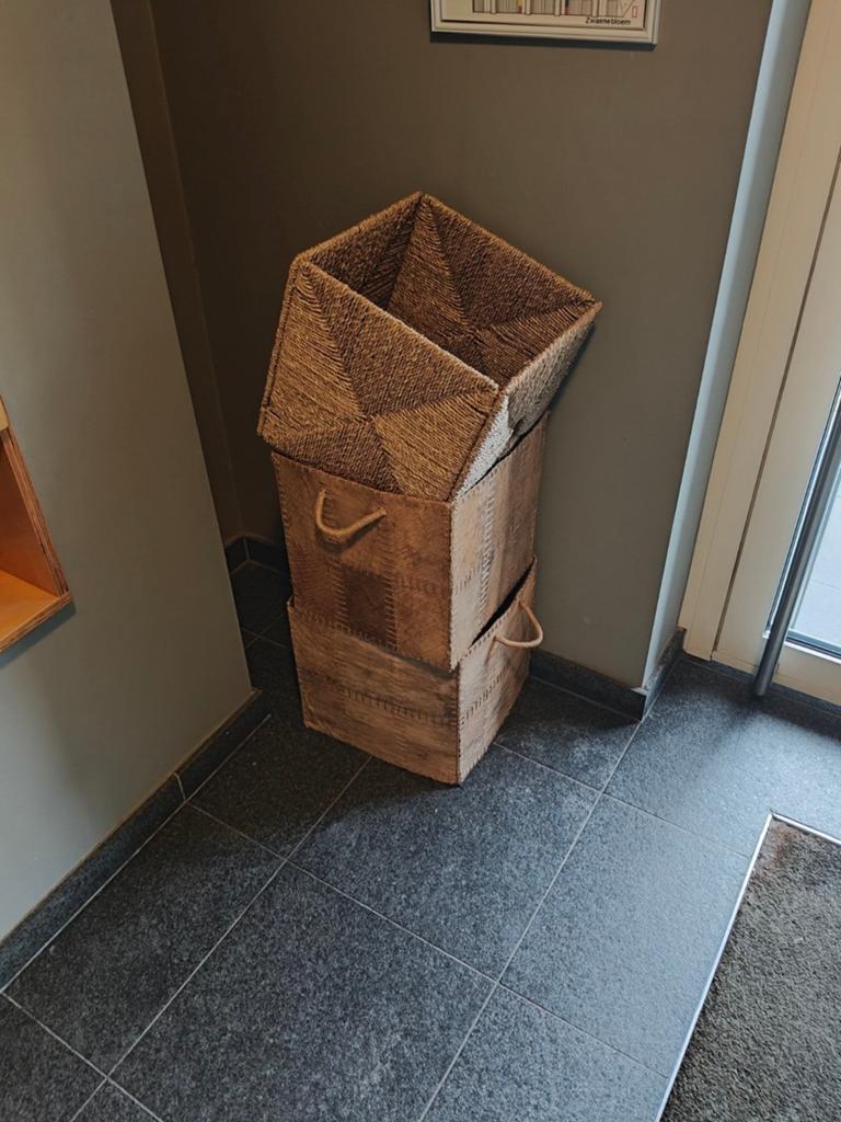 3 x ikea kallax mandje (5 euro per stuk), Enlèvement