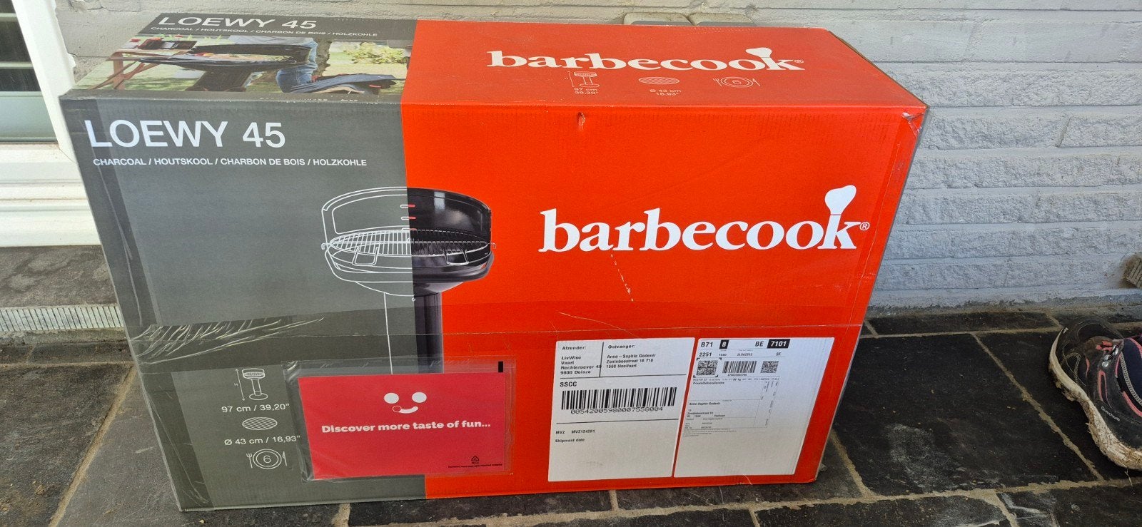 barbecook Loewy 45 NEUF, Tuin en Terras, Ophalen, Nieuw