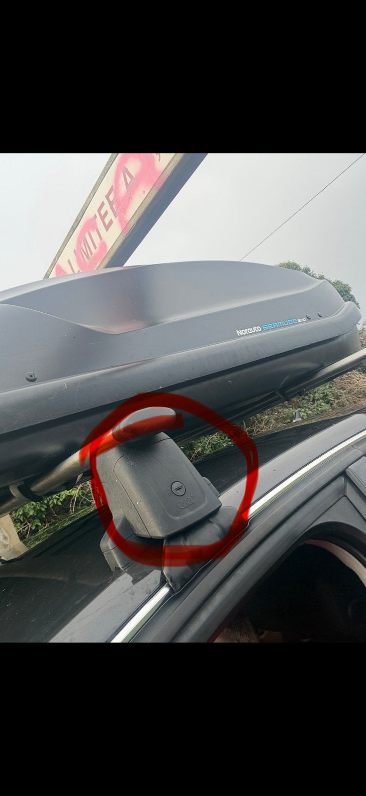 Barres de toit audi a6 c7, Autos : Divers, Coffres de toit, Enlèvement, Comme neuf