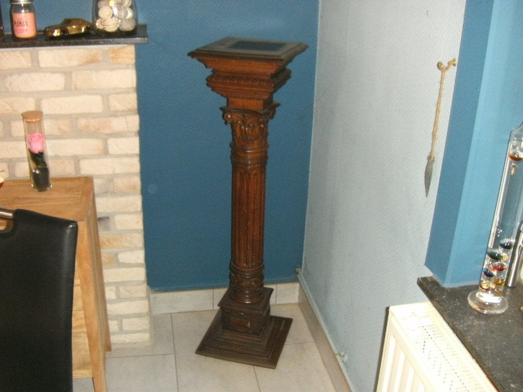 antiquite stele en chene, Enlèvement