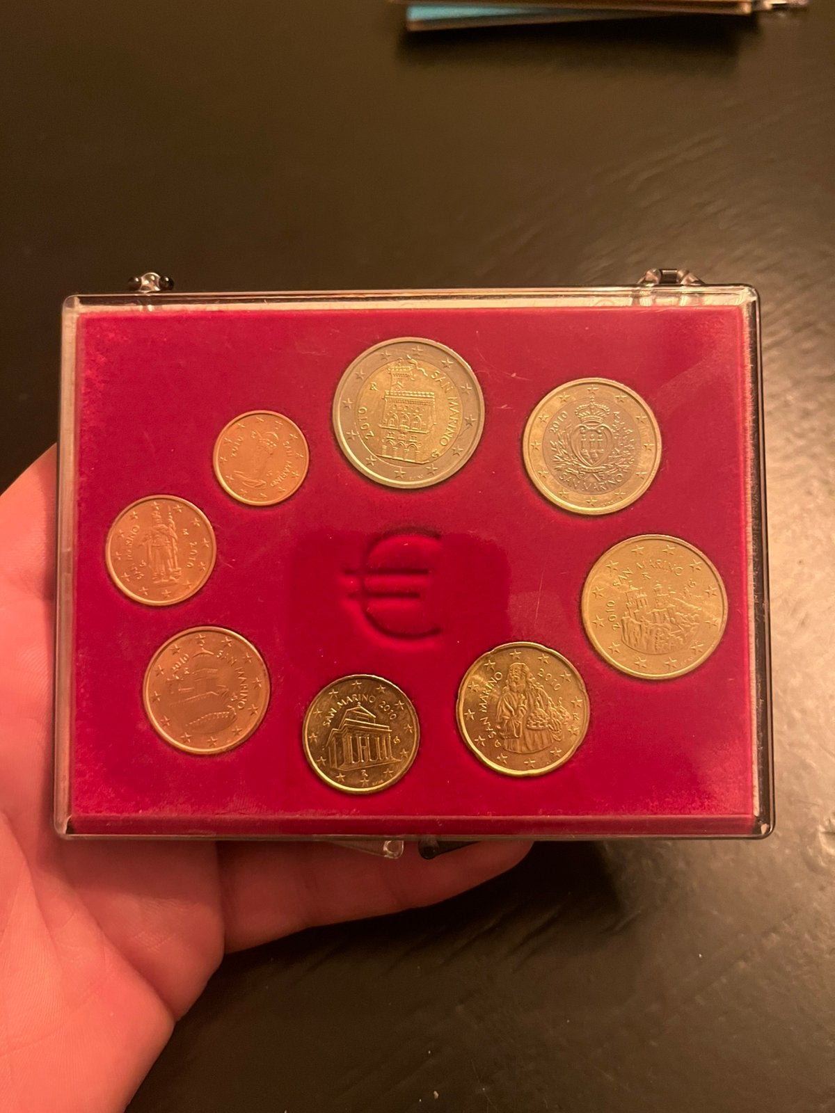 San Marino 2010 BU set 1 cent t/m 2 euro, Postzegels en Munten, Munten | Europa | Euromunten, Ophalen of Verzenden, San Marino