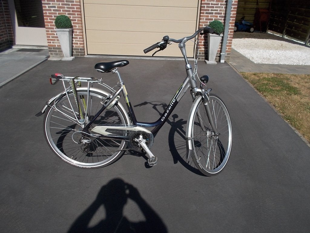 Damesfiets Gazelle Medeo Pure - maat 50, Vitesses, Frein sur jante, Comme neuf, Enlèvement