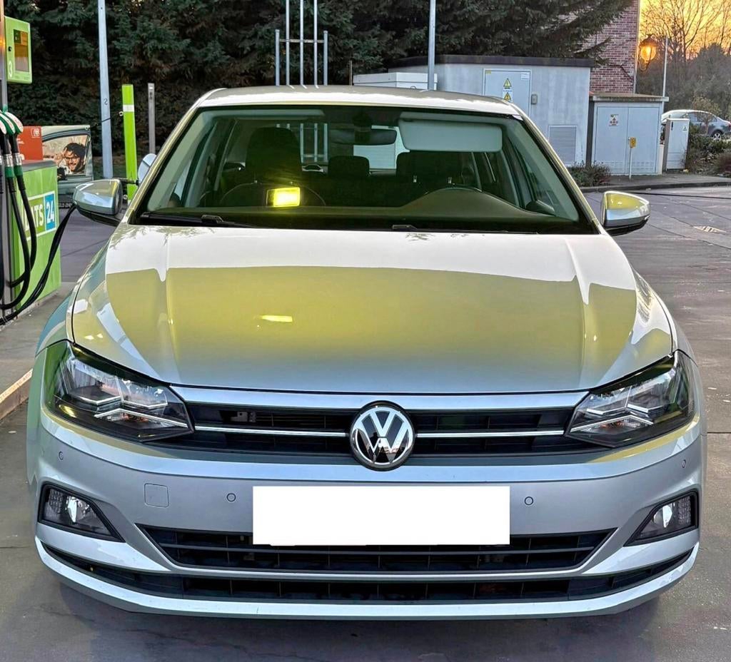 VW Polo 2020 1.0 CGN + Essence - 57 000 km, Autos, Argent ou Gris, Euro 6, Noir, 5 portes