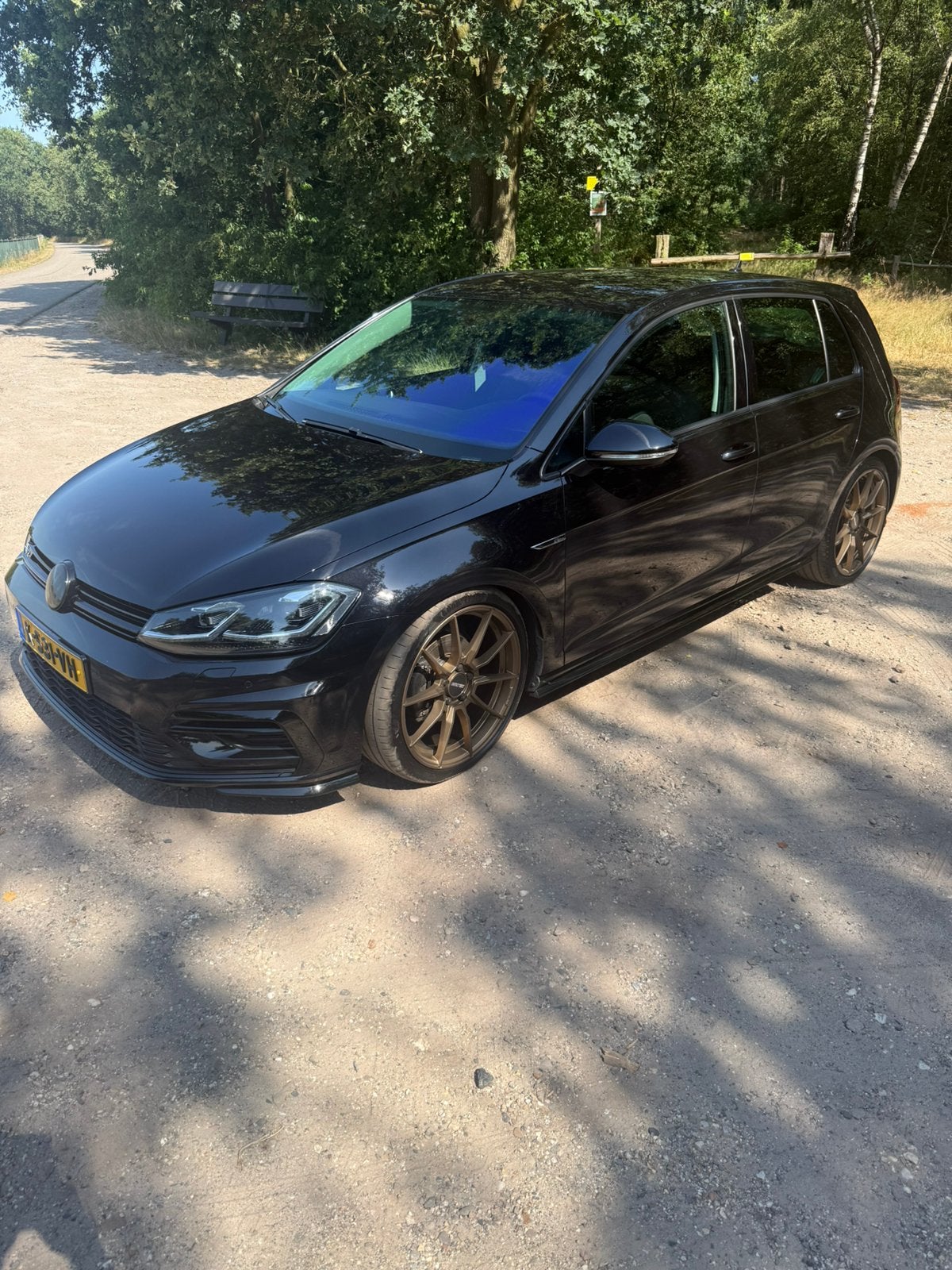Volkswagen Golf 1.5 TSI 150pk 7-DSG 5D 2017 Zwart, Stof, 1498 cc, 4 cilinders, Zwart