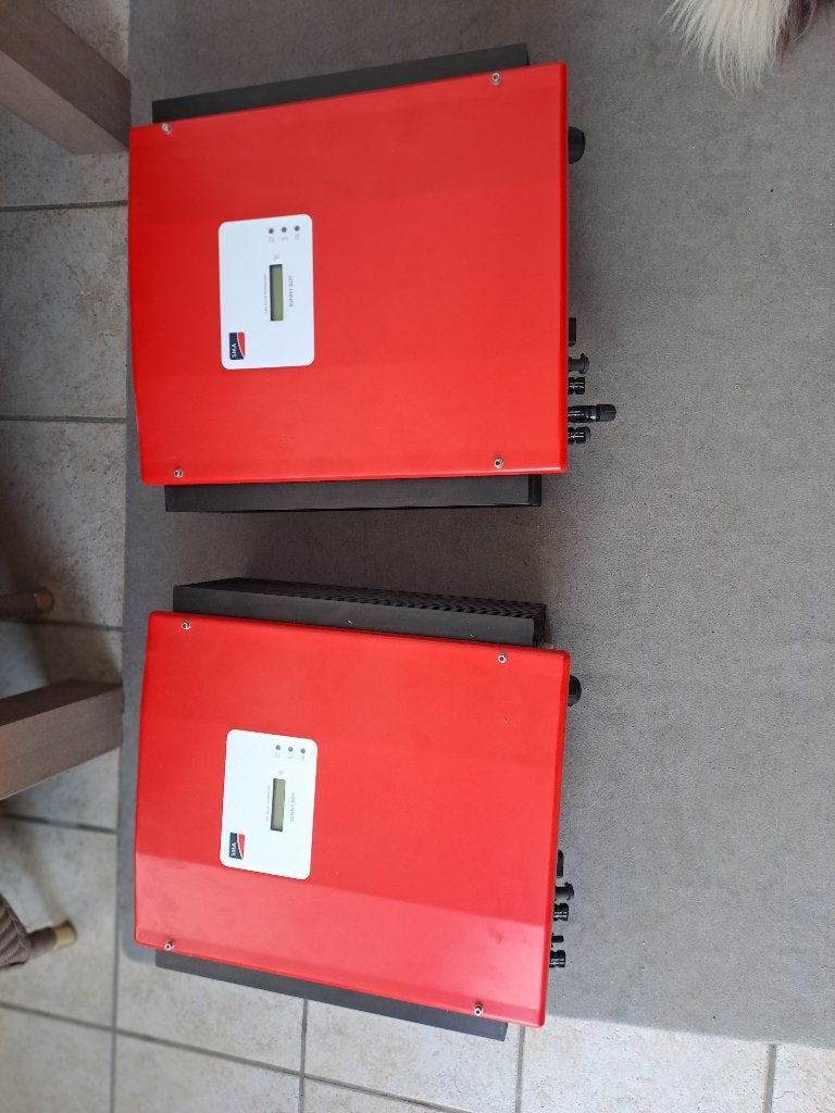 Omvormer zonnepanelen, Ophalen