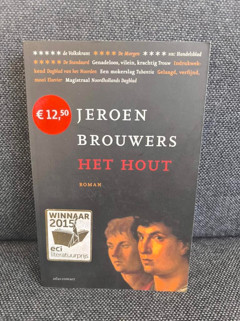 Het hout (Jeroen Brouwers), Boeken, Ophalen, Zo goed als nieuw, Jeroen Brouwers, Nederland