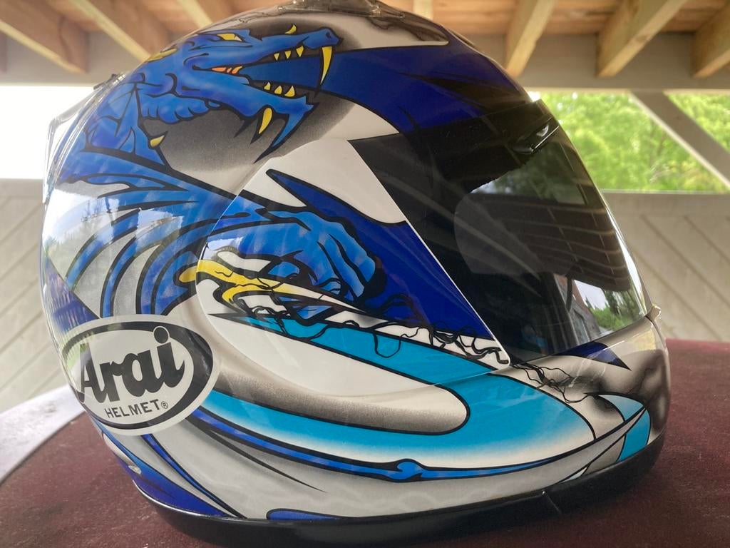 Casque ARAÏ moto GP replica taille L, Motoren, Ophalen, L