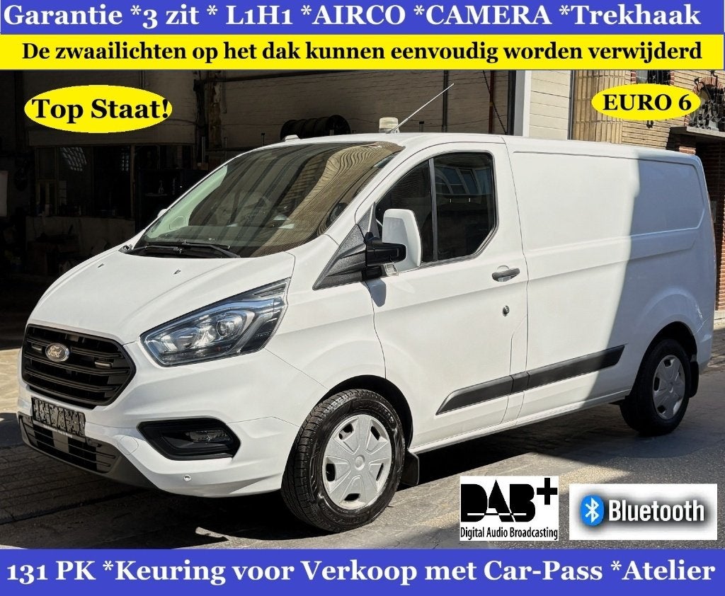 FORD TRANSIT CUSTOM '21*Garantie*CLIMA*Caméra*EURO6*Top état, Autos, Essai à domicile, Achat, Euro 6, Entreprise