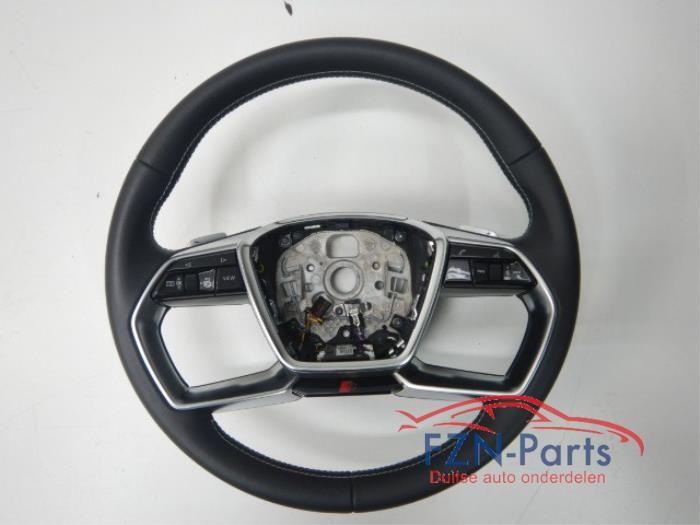 Audi A6 4K S-Line Stuur Leer MF+F1, Auto-onderdelen, Ophalen of Verzenden, Gebruikt