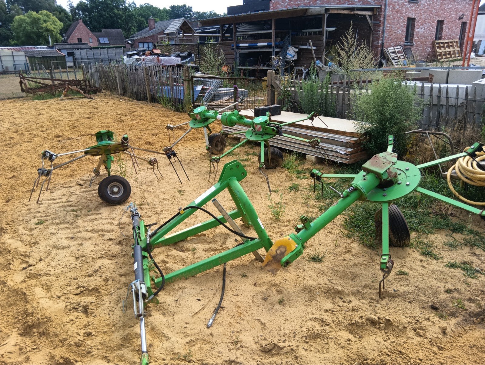 schudder, Ophalen