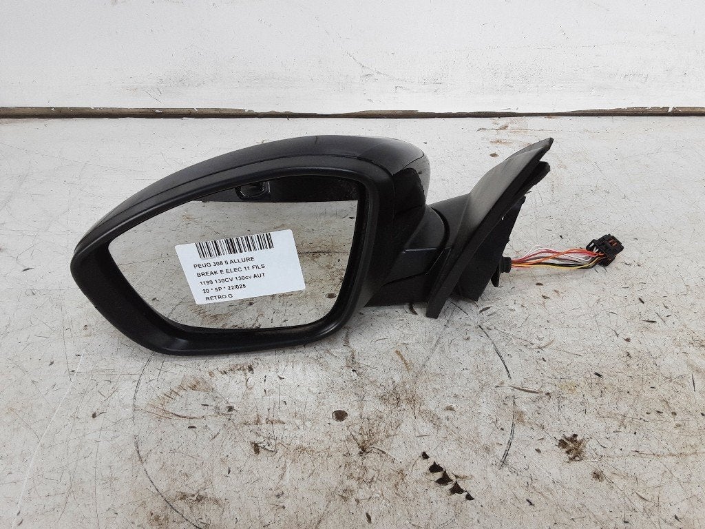 RETROVISEUR LATERAL GAUCHE 308 SW (L4 / L9 / LC / LJ / LR), Utilisé, Peugeot